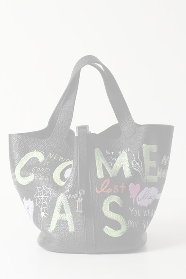 画像2:   guernika ゲルニカ Cube Bag / size L / Black{E-}{GR-CB-1-BEA} (2)