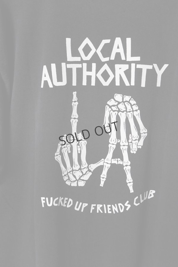 画像5: {SOLD}LOCAL AUTHORITY ローカルオーソリティ LA BONES SHOP TEE{-BEA} (5)