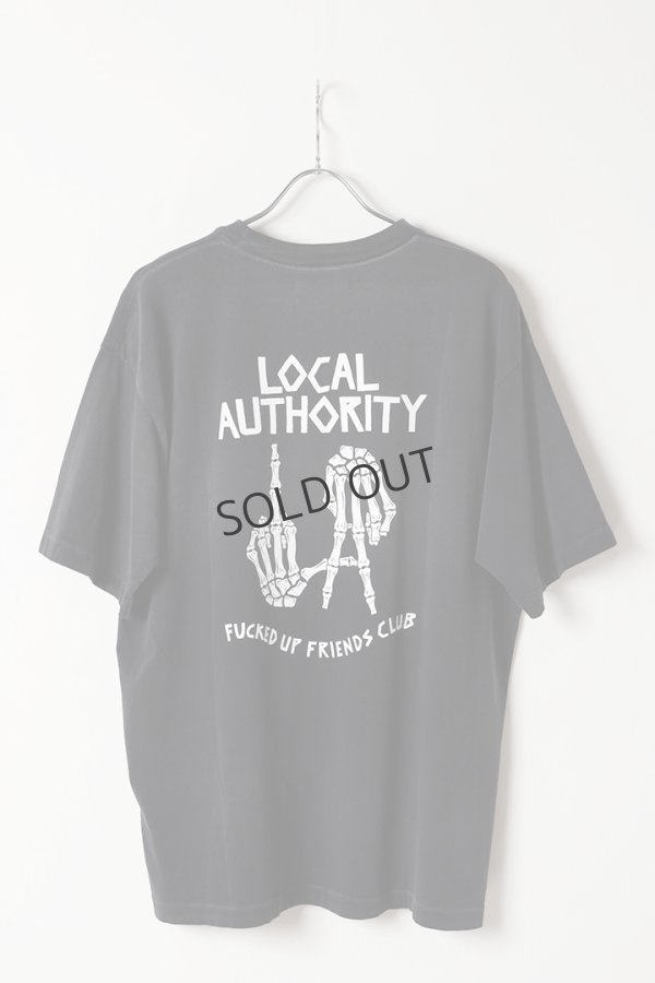 画像6: {SOLD}LOCAL AUTHORITY ローカルオーソリティ LA BONES SHOP TEE{-BEA} (6)