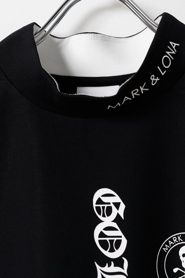 画像2: MARK & LONA マークアンドロナ Croce Waffle Mock Neck Tee | MEN{-BFS} (2)