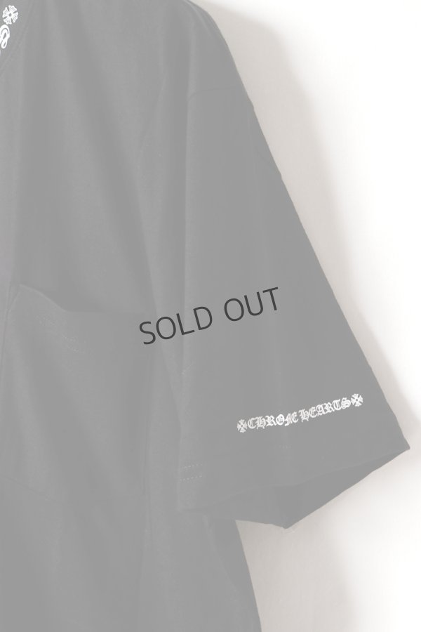 画像3: {SOLD}CHROME HEARTS クロムハーツ ネックロゴ S/S Tシャツ{-BFS} (3)