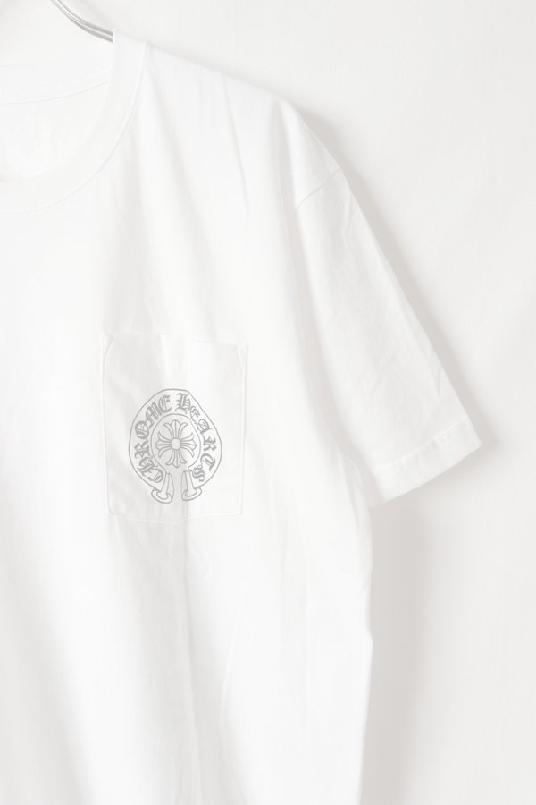 画像5:   CHROME HEARTS クロムハーツ  【マイアミ限定】 ホースシュー S/S Tシャツ {-BFS}  :CH202606-07-L  (5)