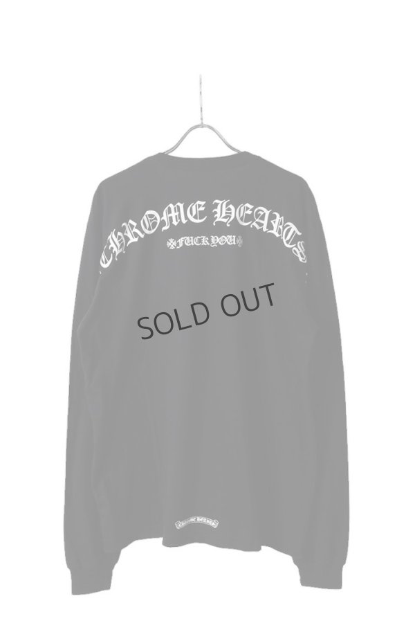 画像1: {SOLD}CHROME HEARTS クロムハーツ アーチロゴ L/S Tシャツ{-BFS} (1)