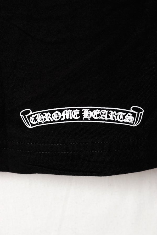 画像5: CHROME HEARTS クロムハーツ ネックロゴ S/S Tシャツ{-BFS} (5)