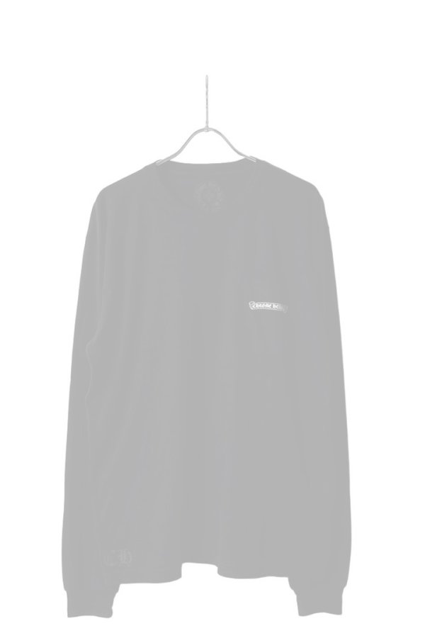 画像2:   CHROME HEARTS クロムハーツ アーチロゴ L/S Tシャツ {-BFS}  :CH202606-10-XL  (2)