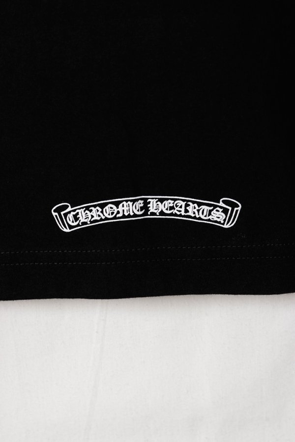 画像6: CHROME HEARTS クロムハーツ ネックロゴ L/S Tシャツ{-BFS} (6)