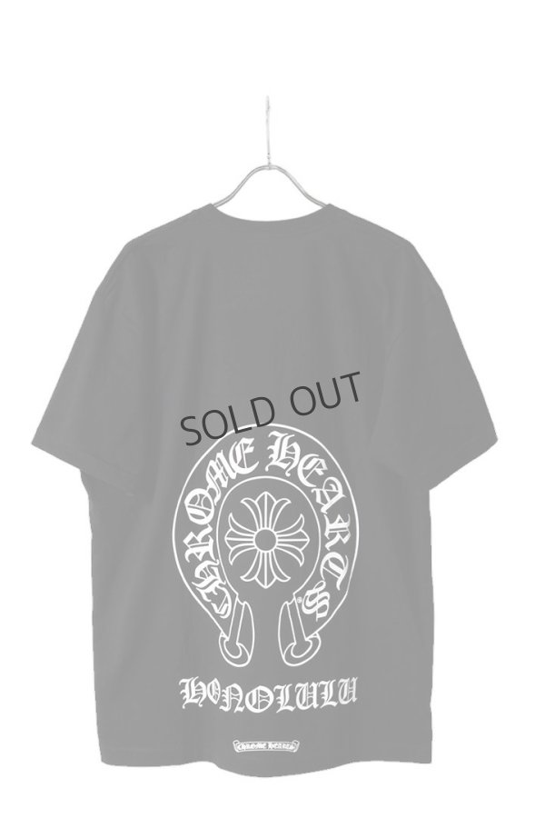 画像1: {SOLD}CHROME HEARTS クロムハーツ  【ホノルル限定】 ホースシュー S/S Tシャツ{-BFS} (1)