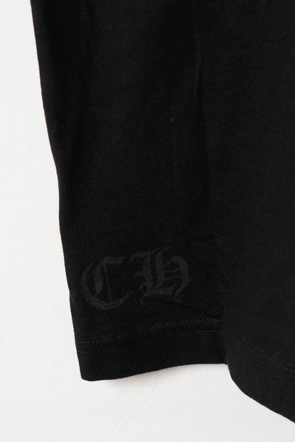 画像4: CHROME HEARTS クロムハーツ ネックロゴ S/S Tシャツ{-BFS} (4)
