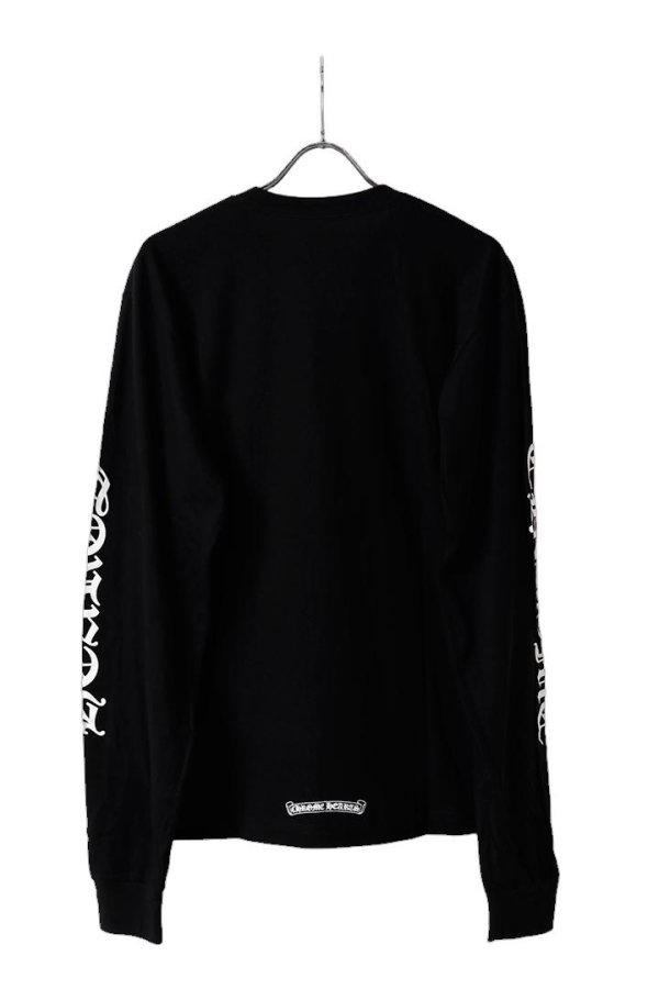 画像7: CHROME HEARTS クロムハーツ ネックロゴ L/S Tシャツ{-BFS} (7)