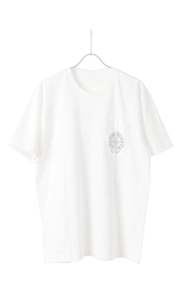 画像1:   CHROME HEARTS クロムハーツ  【マイアミ限定】 ホースシュー S/S Tシャツ {-BFS}  :CH202606-07-L  (1)