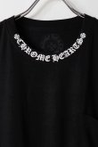 画像2: CHROME HEARTS クロムハーツ ネックロゴ S/S Tシャツ{-BFS} (2)