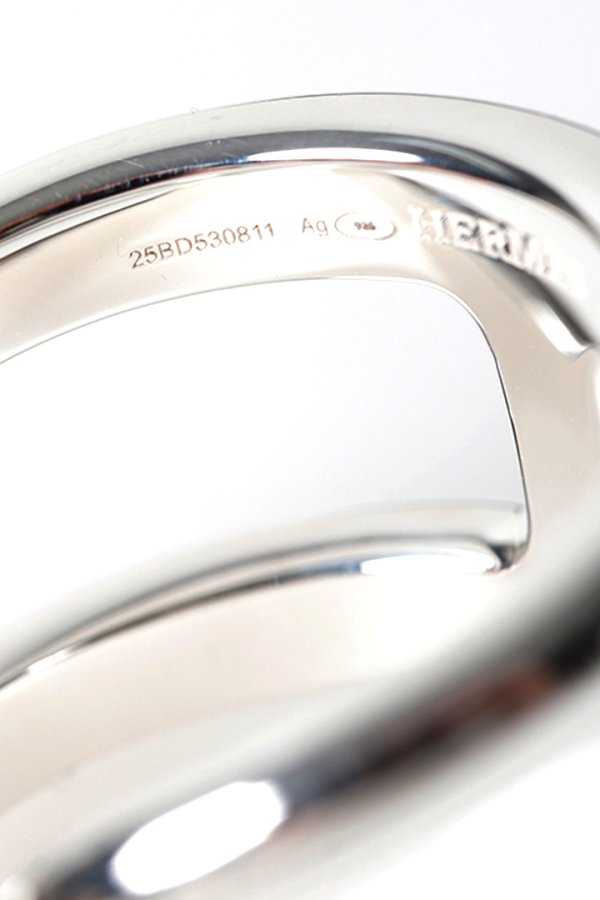 画像7: ★海外買付 新品 インボイス付 HERMES エルメス BAGUE OSMOSE GM AG-925／オスモズ GM リング{-BFS} (7)