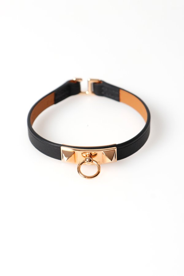 画像2: ★海外買付 新品 インボイス付 HERMES エルメス BRACELET MINI RIVALE VEAU SWIFT LAITON PL/OR／ミニ リヴァル{-BFS} (2)