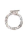 画像1:   ★海外買付 新品 インボイス付 HERMES エルメス Bracelet Chaine d'Ancre／シェーヌダンクル 14コマ{-BFS} (1)