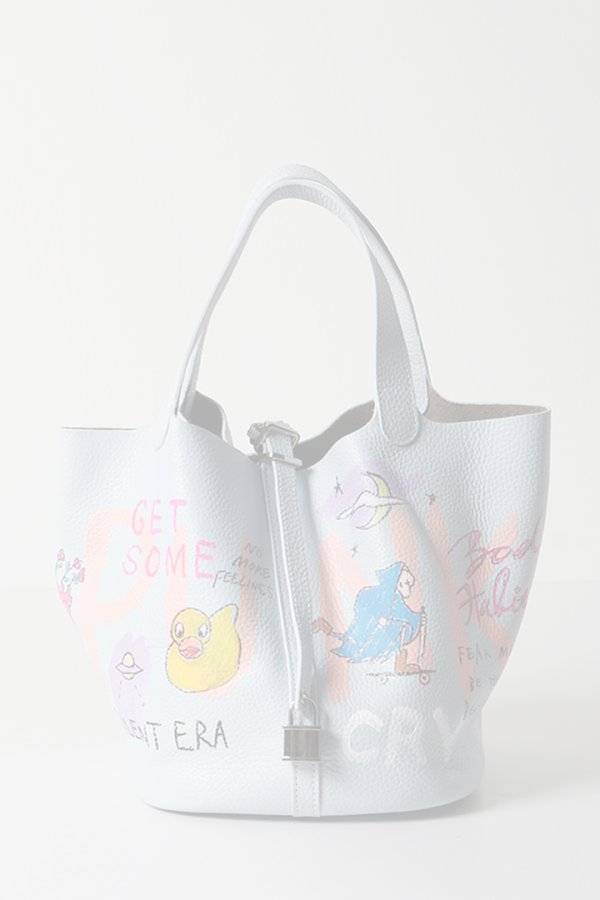 画像1: guernika ゲルニカ Cube Bag / size L / Ice Blue{GR-CB-1-BFS}{E-} (1)
