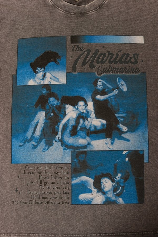 画像4: The Marias Print Round Neck T-shirt{-BFS} (4)