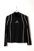 画像1: MARK & LONA マークアンドロナ Contour Mesh L/S Top | WOMEN{-BFA} (1)