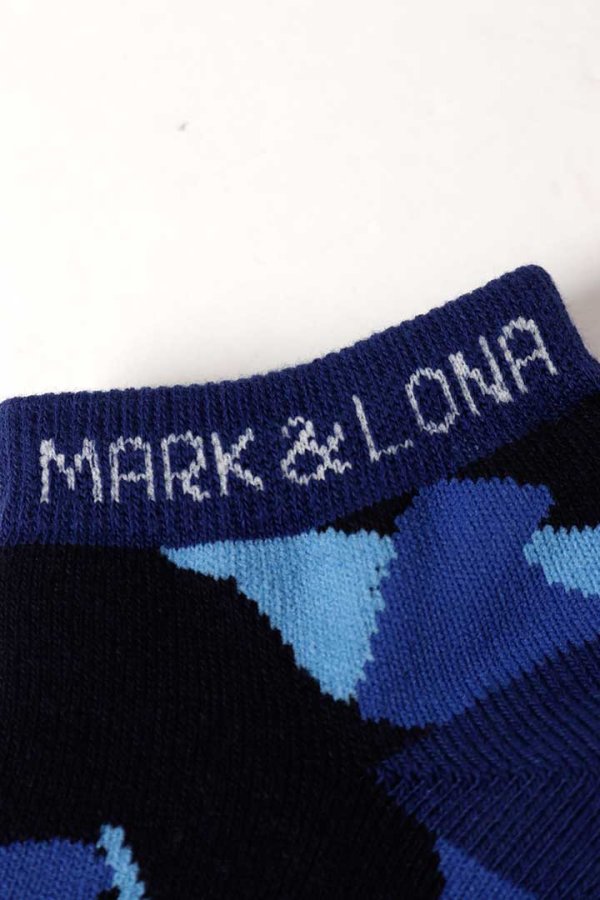 画像3: MARK & LONA マークアンドロナ Gauge Camo Sneaker Socks | MEN{-BFA} (3)