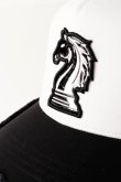 画像5: YOSHINORI KOTAKE DESIGN ヨシノリコタケ YK3DE-CHESS BLK WHT BLK BLK/BLK{-BFA} (5)