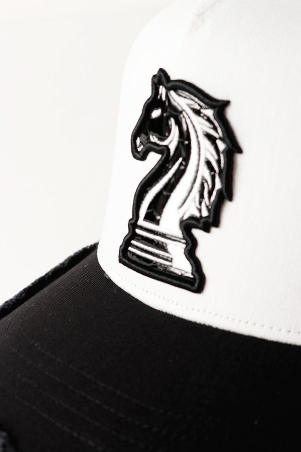 画像5: YOSHINORI KOTAKE DESIGN ヨシノリコタケ YK3DE-CHESS BLK WHT BLK BLK/BLK{-BFA} (5)