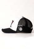 画像3: YOSHINORI KOTAKE DESIGN ヨシノリコタケ YKDE-7BAR BLK WHT BLK BLK/RED{-BFA} (3)