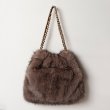 画像1: VIOLAd'ORO ヴィオラドーロ FUR BAG{-BFA} (1)