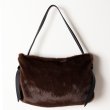 画像2: VIOLAd'ORO ヴィオラドーロ FUR BAG{-BFA} (2)