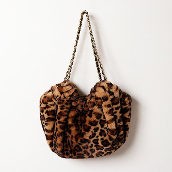 画像1: VIOLAd'ORO ヴィオラドーロ FUR BAG{-BFA} (1)