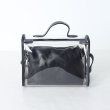 画像2: {SOLD}MAISON VINCENT メゾンヴァンサン Leather bag soft ポーチ付きクリアバッグ{-BJS} (2)