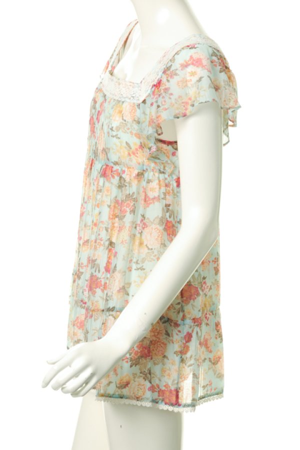 画像3: ▽ 70%OFF アウトレットセール14,300円→4,290円▽ RYZA ライザ 花柄ワンピース{-} (3)