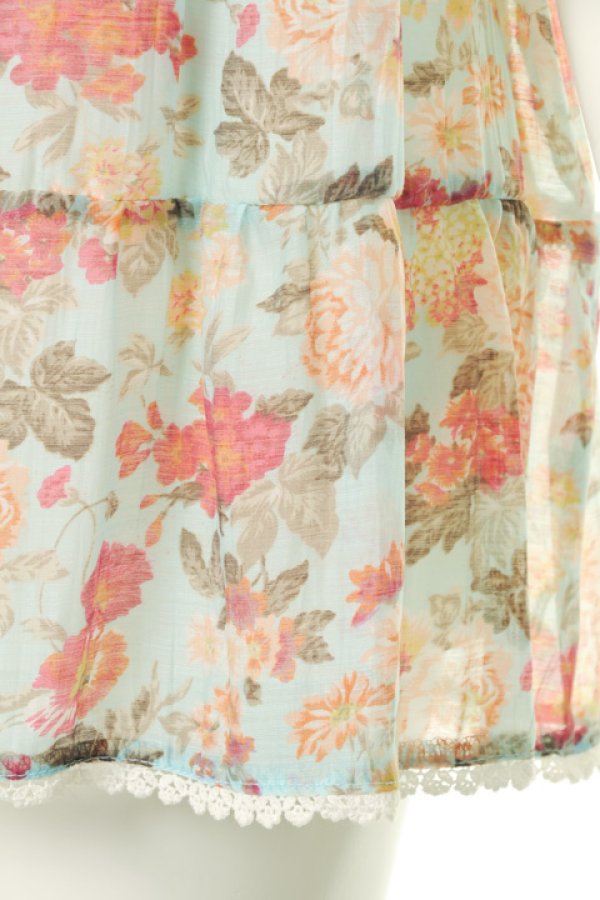 画像5: ▽ 70%OFF アウトレットセール14,300円→4,290円▽ RYZA ライザ 花柄ワンピース{-} (5)