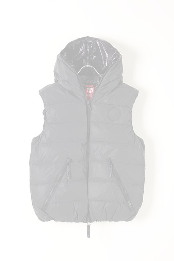 画像1:   HYDROGEN×DUVETICA ハイドロゲン×デュベティカ ARISTEO VEST BLACK REFLEX HYDROGEN BY DUVETICA{210-10711001-150-AIA} (1)