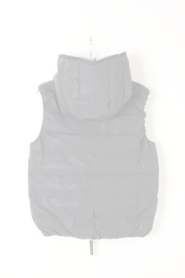 画像2:   HYDROGEN×DUVETICA ハイドロゲン×デュベティカ ARISTEO VEST BLACK REFLEX HYDROGEN BY DUVETICA{210-10711001-150-AIA} (2)
