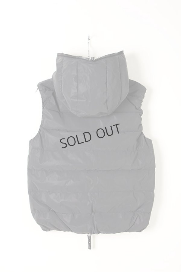 画像2: {SOLD}HYDROGEN×DUVETICA ハイドロゲン×デュベティカ ARISTEO VEST BLACK REFLEX HYDROGEN BY DUVETICA{210-10711001-150-AIA} (2)