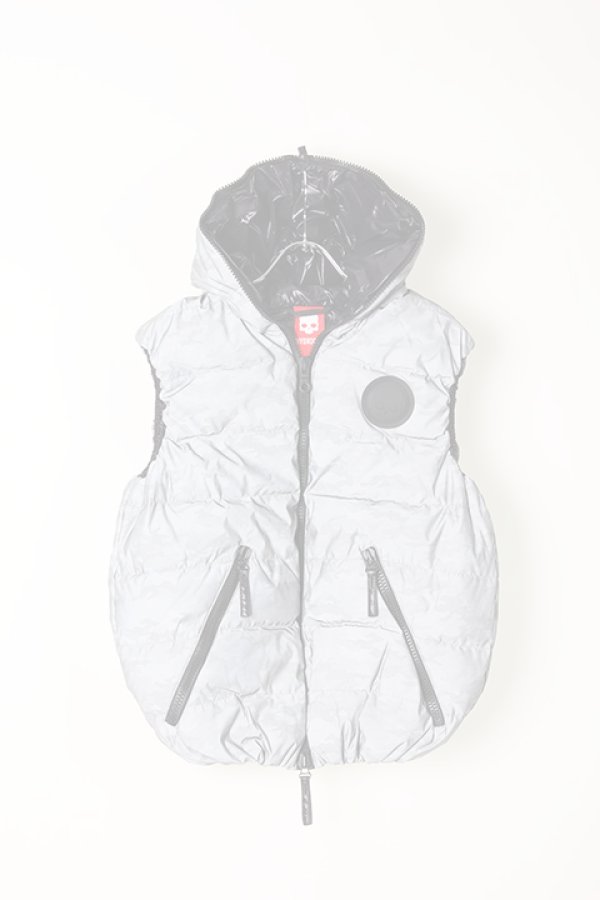 画像1:   HYDROGEN×DUVETICA ハイドロゲン×デュベティカ ARISTEO VEST CAMO REFLEX HYDROGEN BY DUVETICA{210-10711002-815-AIA} (1)