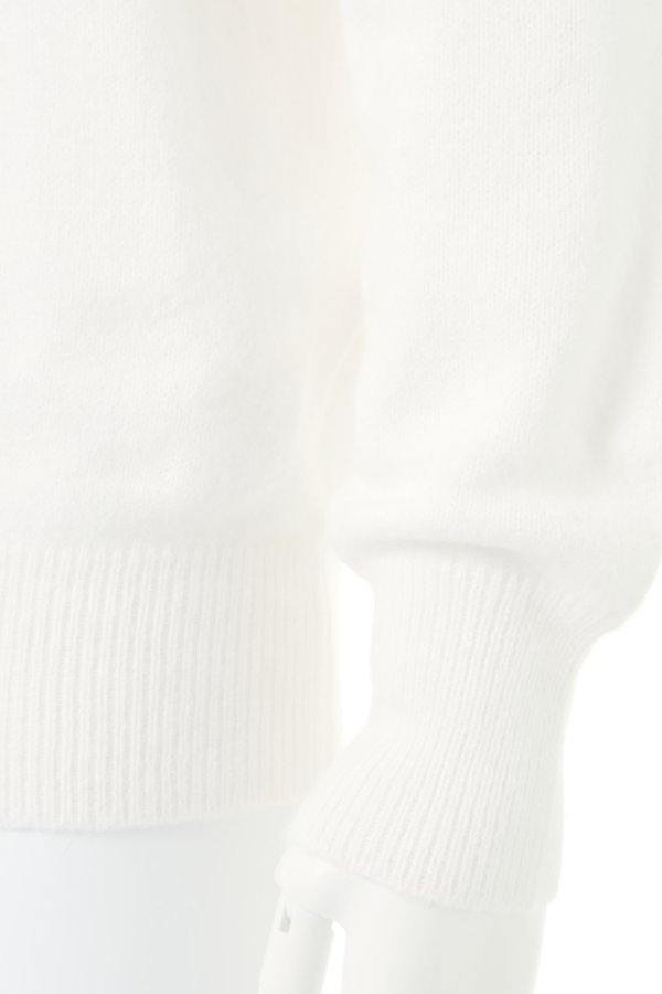 画像5:  {SOLD} ANN DEMEULEMEESTER アンドゥムルメステール KNIT ARUN OFF-WHITE {2101132008-004(132-4018/252)-ACA}  :2101132008-004-7  (5)