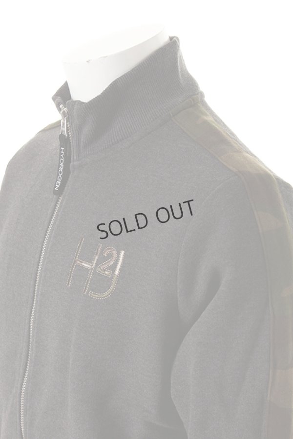 画像4: {SOLD}HYDROGEN ハイドロゲン CAMO DETAILS SWEATSHIRT ZIP{210-11340001-140-AEA} (4)