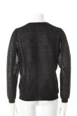 画像2: ANN DEMEULEMEESTER アンドゥムルメステール KNIT MARVEL BLACK{2101141011-013(1414014256)-ADS} (2)