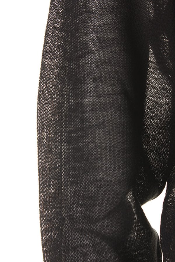画像5: 【 50%OFF セール118,800円→59,400円】 ANN DEMEULEMEESTER アンドゥムルメステール KNIT MARVEL BLACK{2101141011-013(1414014256)-ADS} (5)