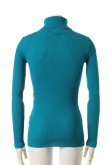 画像2: ANN DEMEULEMEESTER アンドゥムルメステール KNIT CARSON TURQUOISE{1602-4000-258-055-AFA} (2)