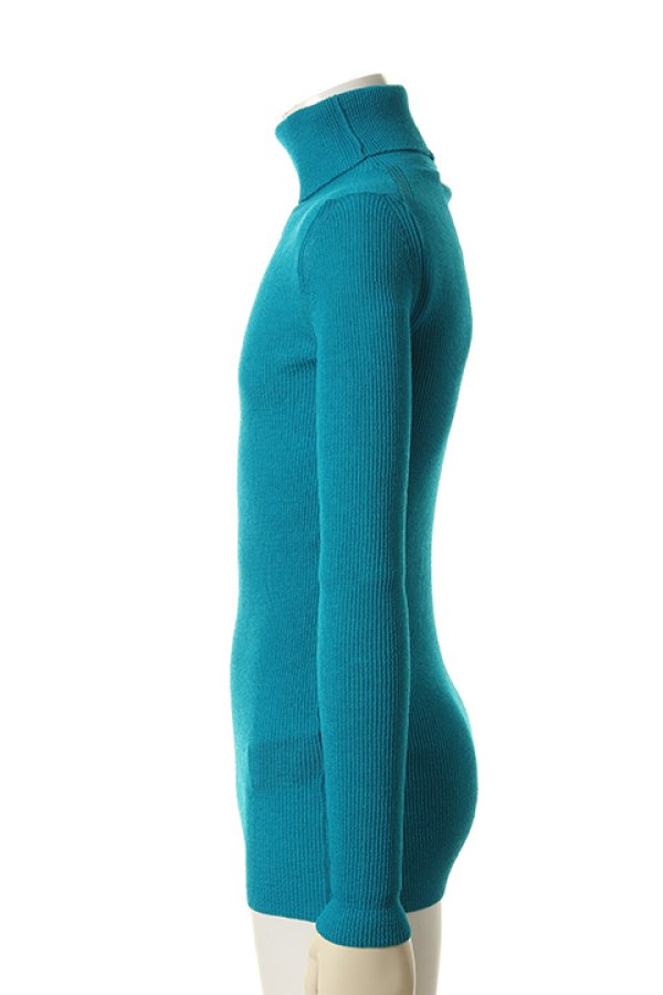 画像3: 【 50%OFF セール115,500円→57,750円】 ANN DEMEULEMEESTER アンドゥムルメステール KNIT CARSON TURQUOISE{1602-4000-258-055-AFA} (3)
