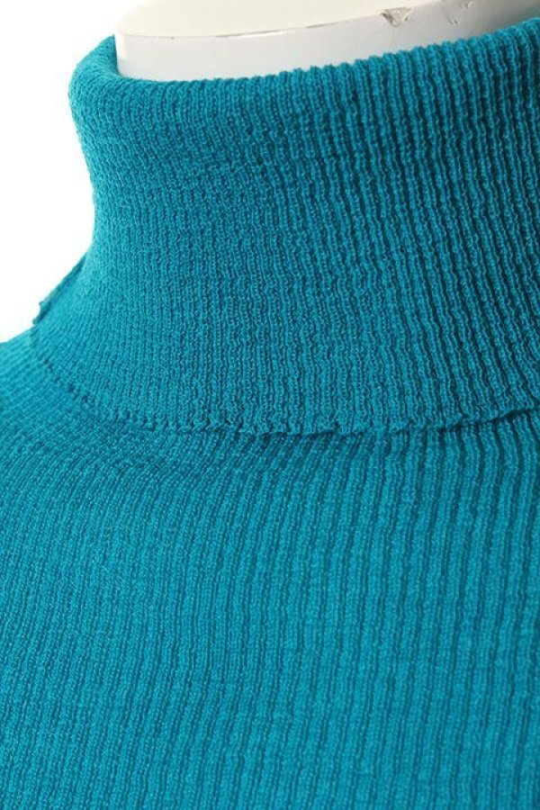 画像4: 【 50%OFF セール115,500円→57,750円】 ANN DEMEULEMEESTER アンドゥムルメステール KNIT CARSON TURQUOISE{1602-4000-258-055-AFA} (4)