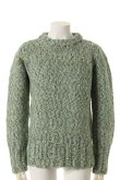 画像1: ANN DEMEULEMEESTER アンドゥムルメステール KNIT FILLMORE TURQUOISE MELANGE{1602-4032-260-055-AFA} (1)