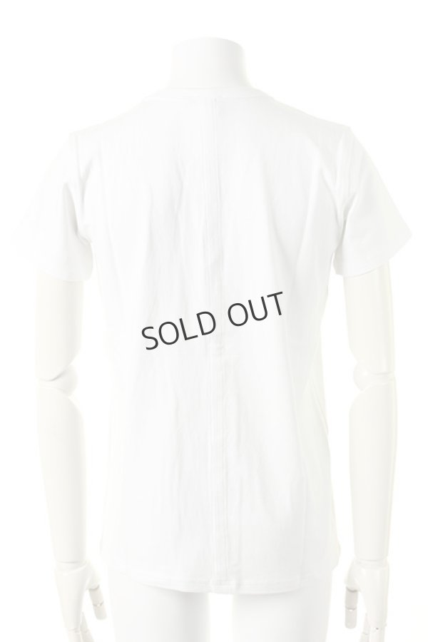 画像2: {SOLD}ANN DEMEULEMEESTER アンドゥムルメステール TOP BLINK WHITE+PRINT MIROIR{21-01-352022-00/152-3823-223-AEA} (2)