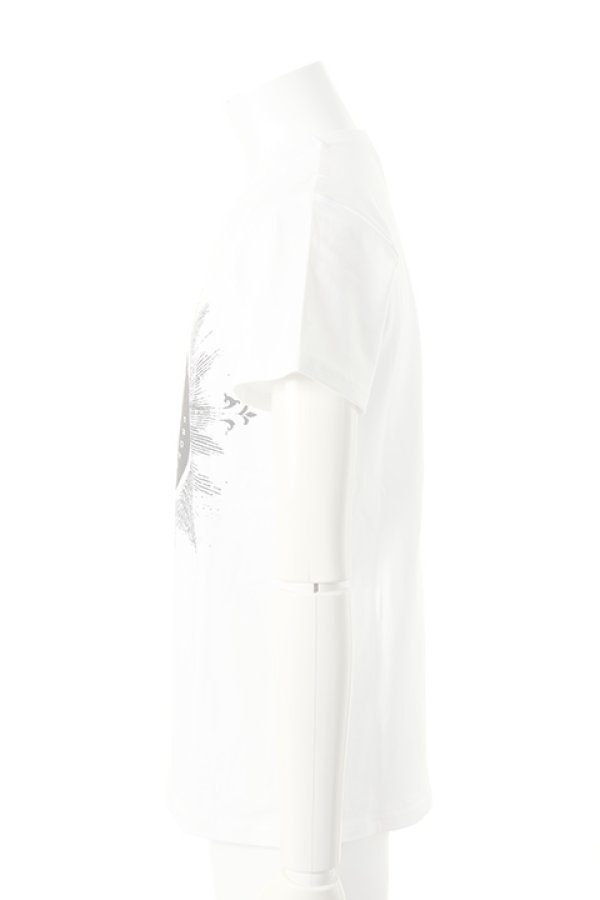 画像3:  {SOLD} ANN DEMEULEMEESTER アンドゥムルメステール TOP BLINK WHITE+PRINT MIROIR {21-01-352022-00/152-3823-223-AEA}  :2101352022-905  (3)