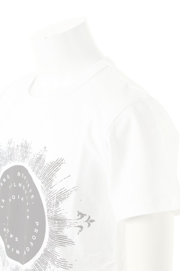 画像5:  {SOLD} ANN DEMEULEMEESTER アンドゥムルメステール TOP BLINK WHITE+PRINT MIROIR {21-01-352022-00/152-3823-223-AEA}  :2101352022-905  (5)