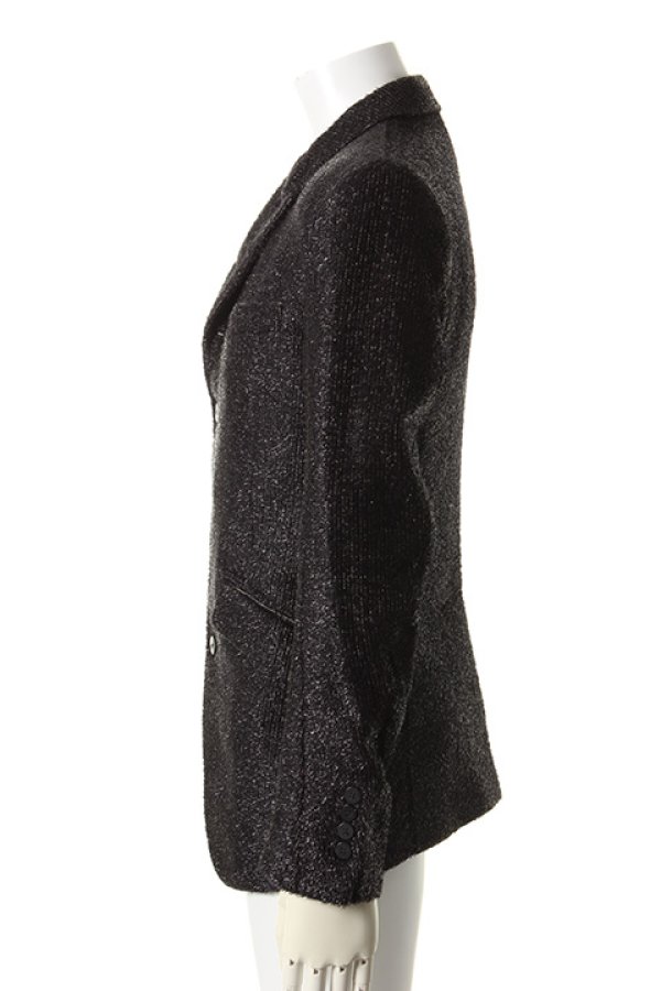 画像3: 【 50%OFF セール261,800円→130,900円】 ANN DEMEULEMEESTER アンドゥムルメステール JACKET FRAY{21-01-452008-00/152-3002-207-AEA} (3)