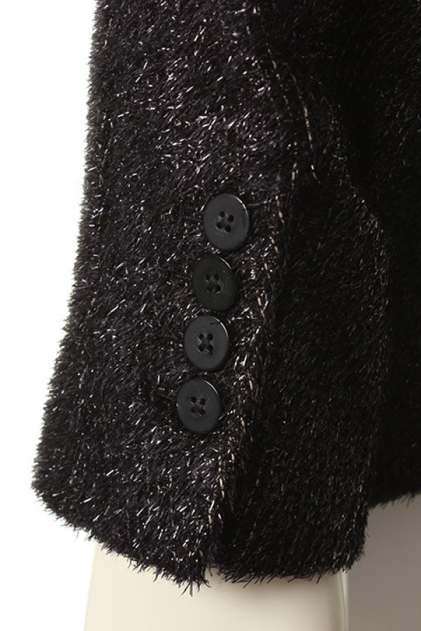 画像4: 【 50%OFF セール261,800円→130,900円】 ANN DEMEULEMEESTER アンドゥムルメステール JACKET FRAY{21-01-452008-00/152-3002-207-AEA} (4)