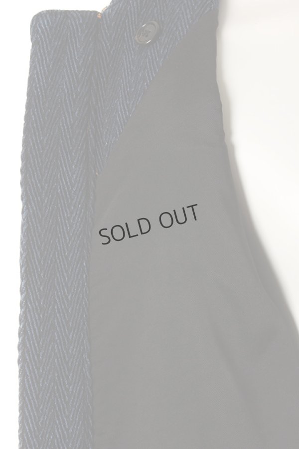 画像5: {SOLD}ANN DEMEULEMEESTER アンドゥムルメステール JACKET BRASH INDIGO+JADED INDIGO{1602-3000-192-059-AFA} (5)