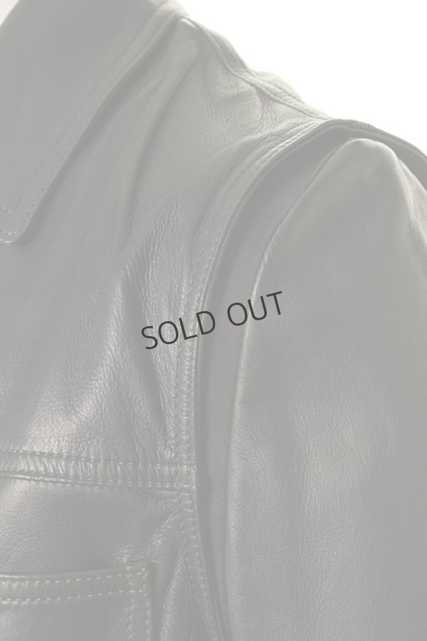 画像4: {SOLD}ANN DEMEULEMEESTER アンドゥムルメステール JACKET LUVAS PINE{1602-3001-288-049-AFA} (4)